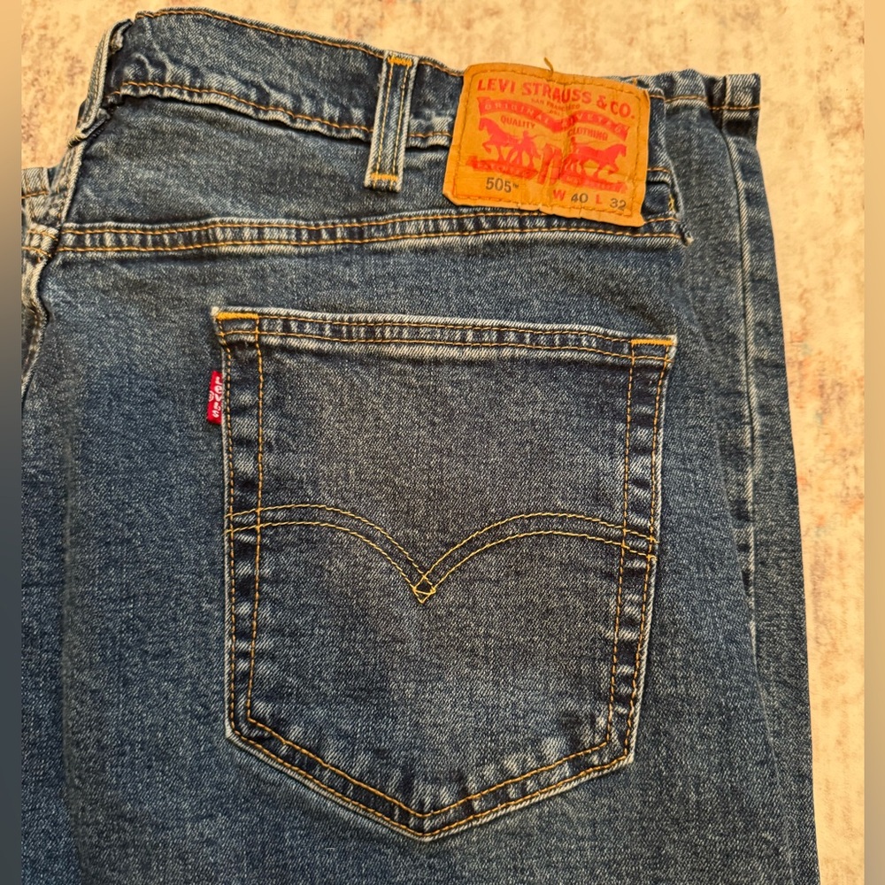 Levi's Men's 505 Jeans 40x32